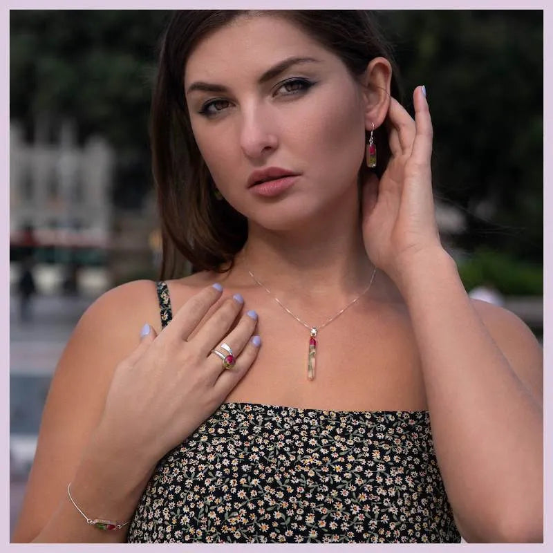 Rose jewellery by Shrieking Violet