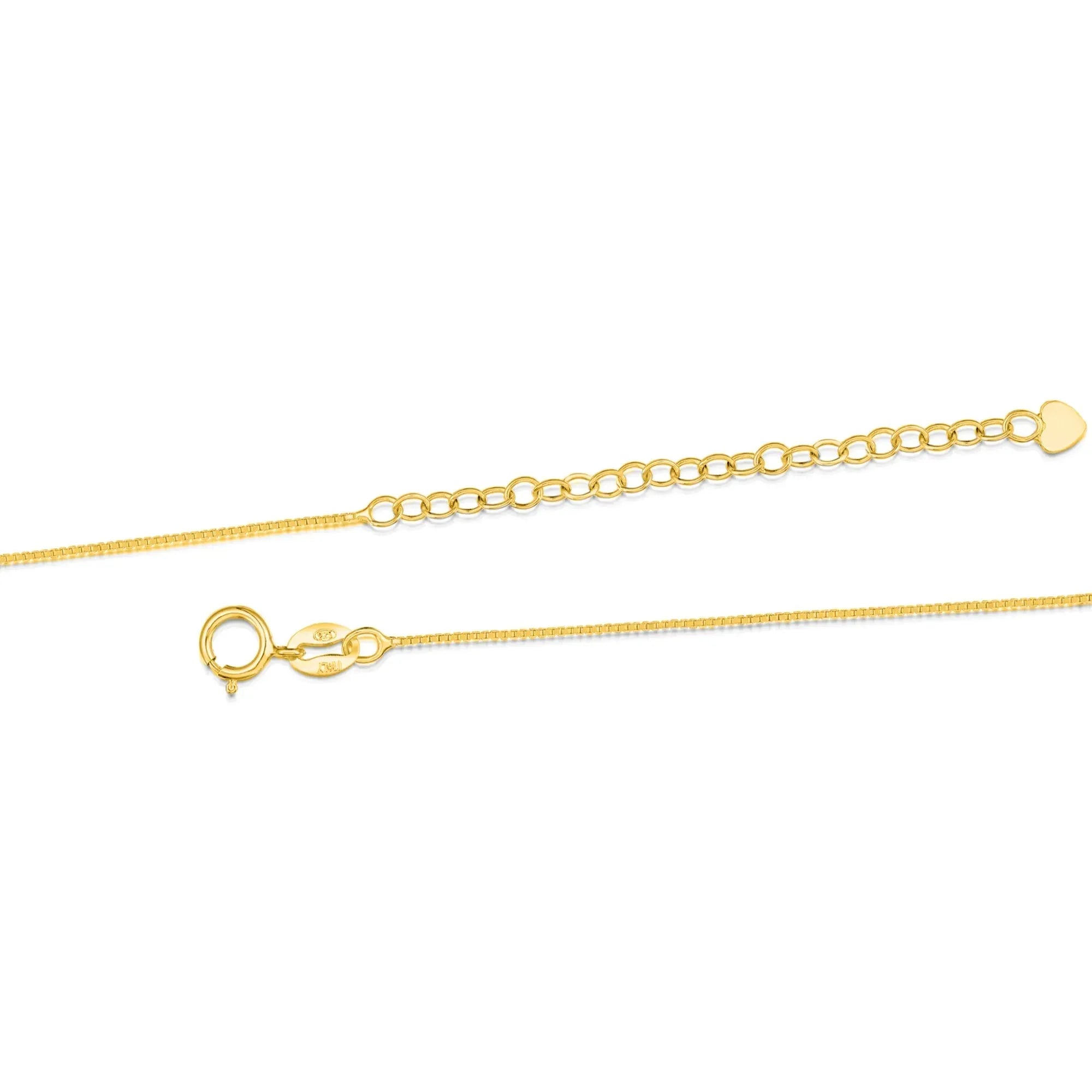 Colar com pingente de papoula oval em prata esterlina banhado a ouro da Shrieking Violet®