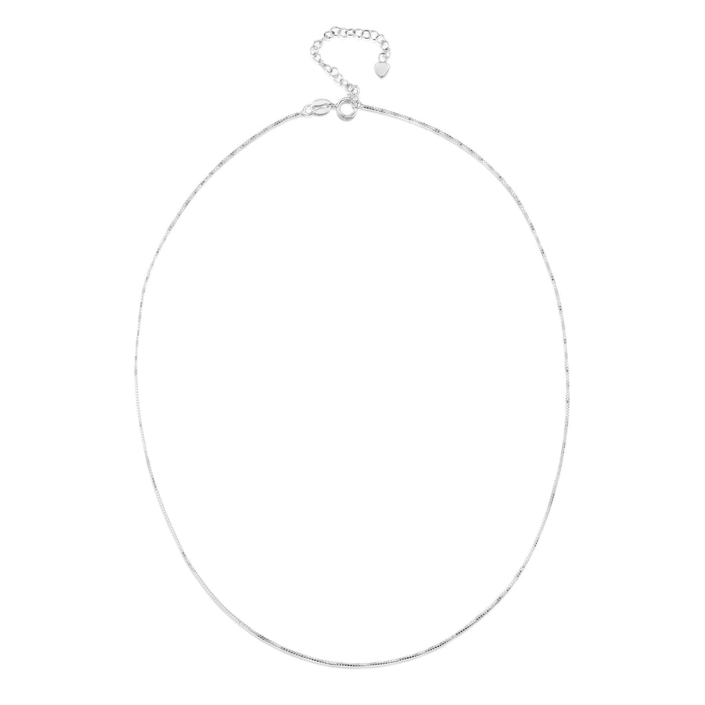 Sterling Silver Teardrop Daisy Pendant Necklace by Shrieking Violet®