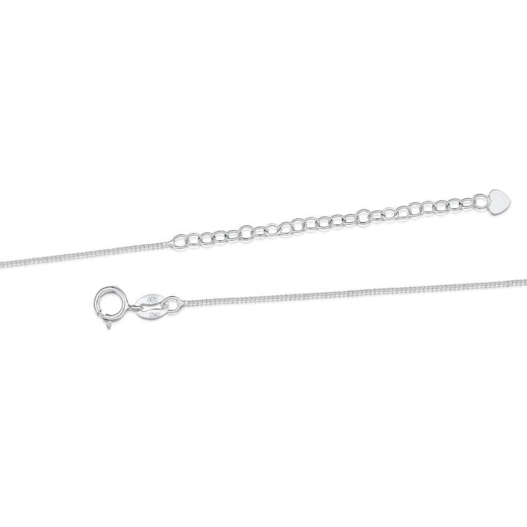 Italian Sterling Silver .925 Chain - Hypoallergenic with Anti-Tarnish & Extender
