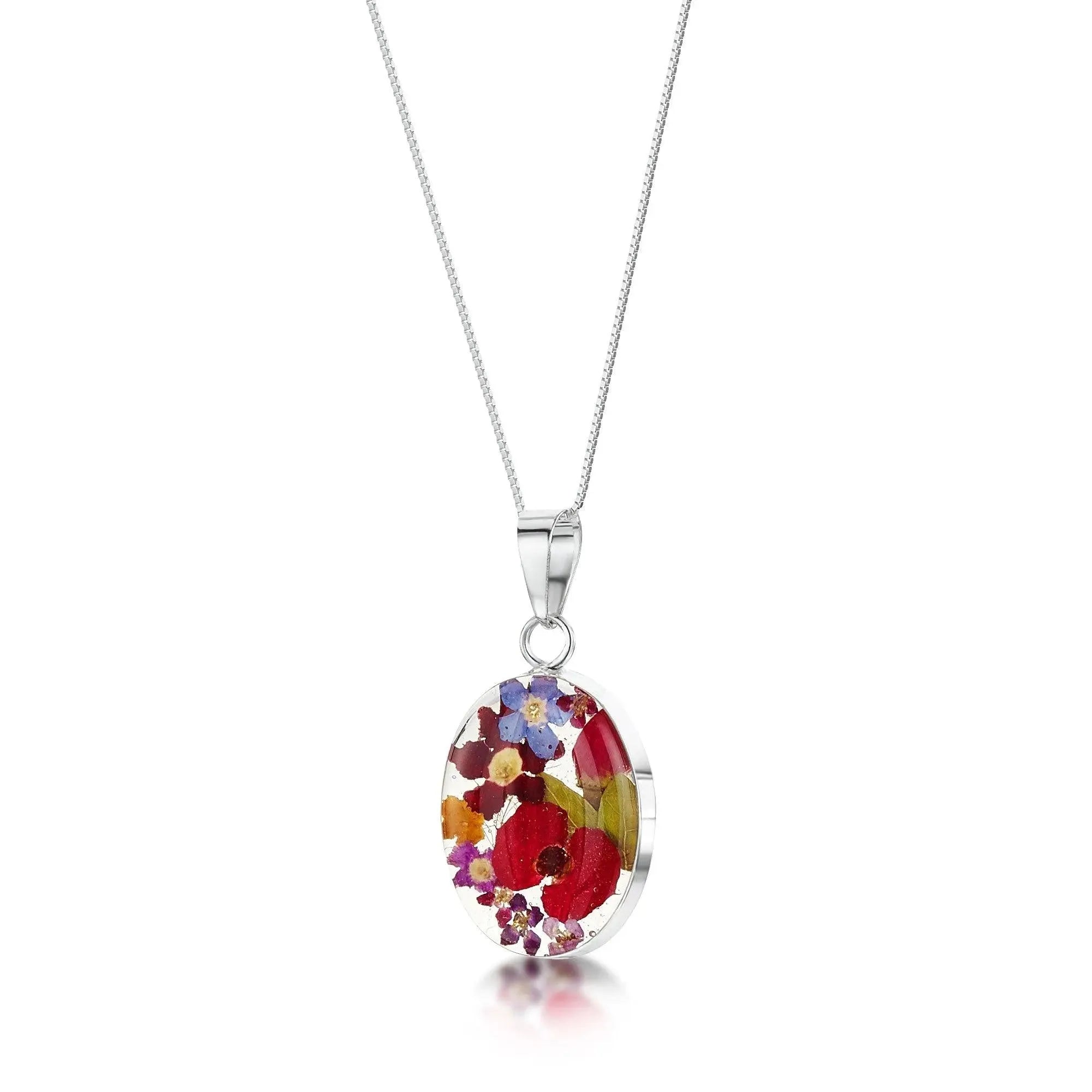 Orecchini Pendenti In Argento Sterling Con Pietre CZ A Forma Ovale Orecchini Pendenti In Argento Sterling Con Pietre CZ A Forma Ovale