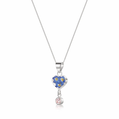 Shrieking Violet's Handmade Birthstone Necklaces: Nature's Beauty in Sterling Silver
