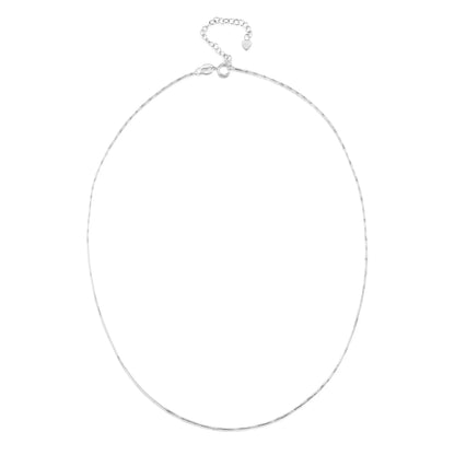 Sterling silver pendant necklace - Daisy - Medium round